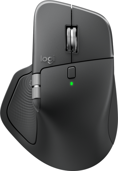 Logitech MX Master 4 for Business RF trådløs + Bluetooth Mus Grafitt