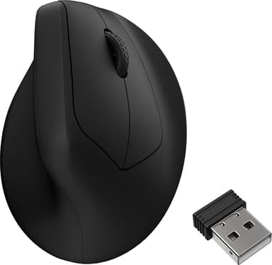 Keychron M5 8K RF Wireless + Bluetooth + USB-C Mus Svart