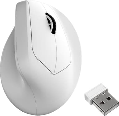 Keychron M5 8K RF Wireless + Bluetooth + USB-C Hiiri Valkoinen