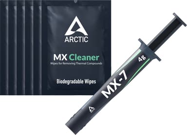 ARCTIC MX-7 (4G) +6PCS MX Cleaner Termisk pasta