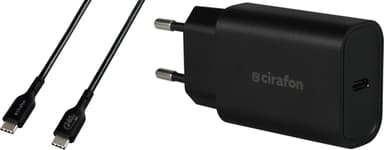 Cirafon CHARGER KIT IPHONE 2026 Sort