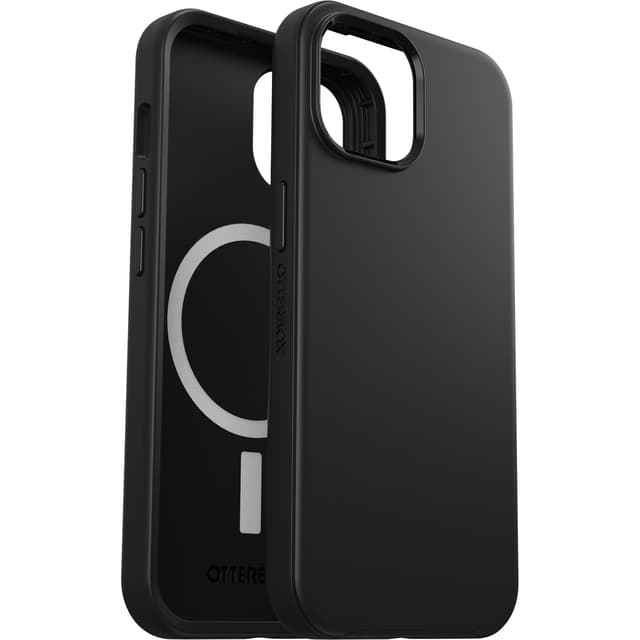 Otterbox Symmetry Magsafe iPhone 13, iPhone 14, iPhone 15, iPhone 16e, iPhone 17e Musta