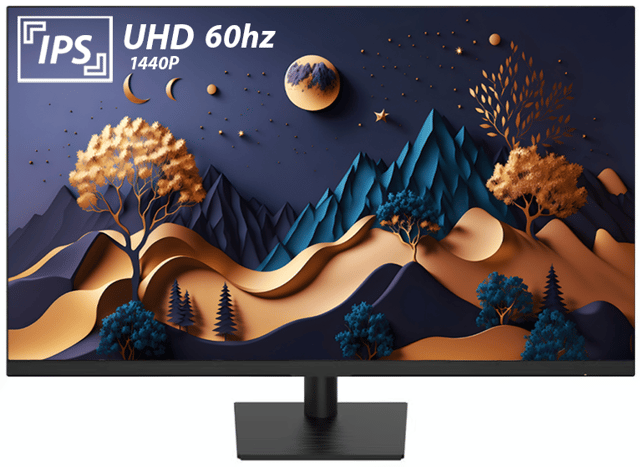 Voxicon D27QP IPS skärm 27" 2560 x 1440pixels IPS 16:9 60Hz