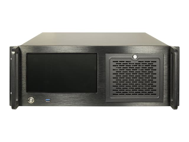 Inter-Tech 4U-4460TFT 4U 19" 8.9" Touch Rack Svart (88887317)