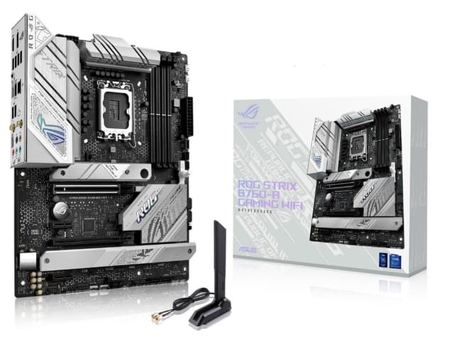 ROG Strix B760-A Gaming WIFI LGA 1700 ATX Moderkort (90MB1EP0-M1EAY0)