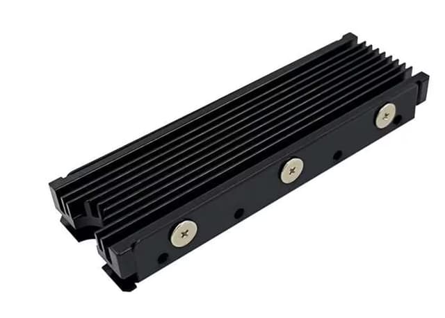 Tranzip Heat Sink Aluminium Black (NVME-HEAT-B1)
