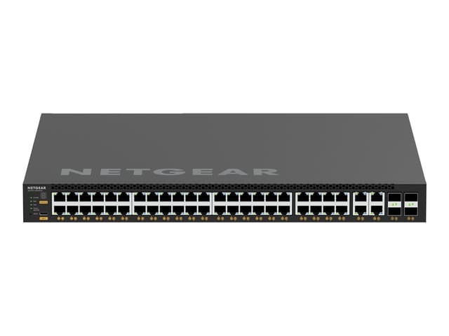 Netgear MSM4352 hanterad L3 2. Ethernet (100/1000/2500) Strömförsörjning via Ethernet (PoE) stöd 1U Svart (MSM4352-100NES)