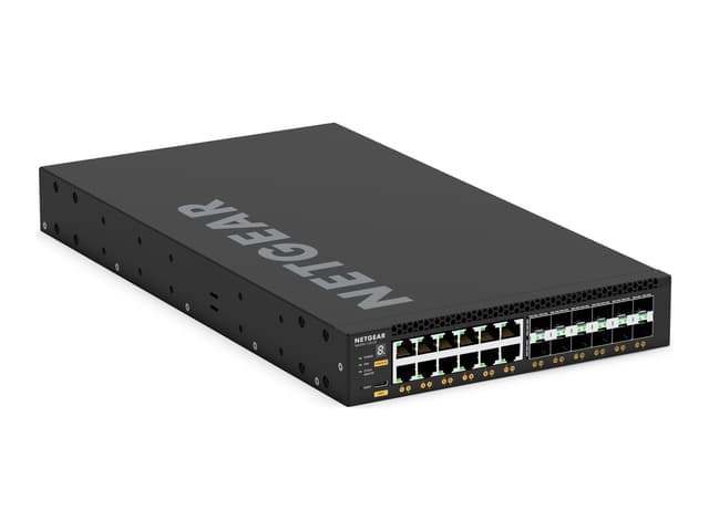 Netgear XSM4324 hanterad L3 10G Ethernet (100/1000/10000) 1U Svart (XSM4324-100NES)