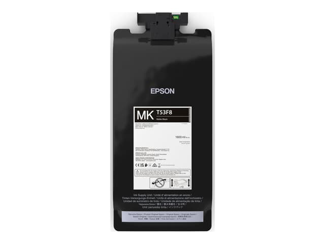 Epson Bläck Matt Svart T53F8 1600ml (C13T53F80N)