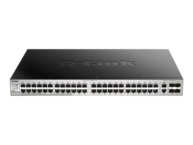 D-Link DGS-3130-54TS/E nätverksswitchar hanterad L3 Gigabit Ethernet (10/100/1000) Grå (DGS-3130-54TS/E)