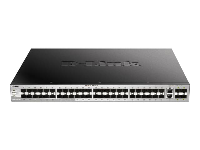 D-Link DGS-3130-54S/E nätverksswitchar hanterad L3 10G Ethernet (100/1000/10000) Grå (DGS-3130-54S/E)