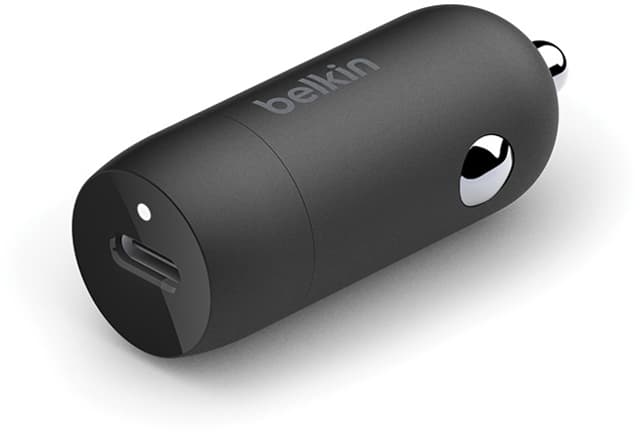 Belkin BoostCharge 30W USB-C Car Charger Svart (CCA004btBK)