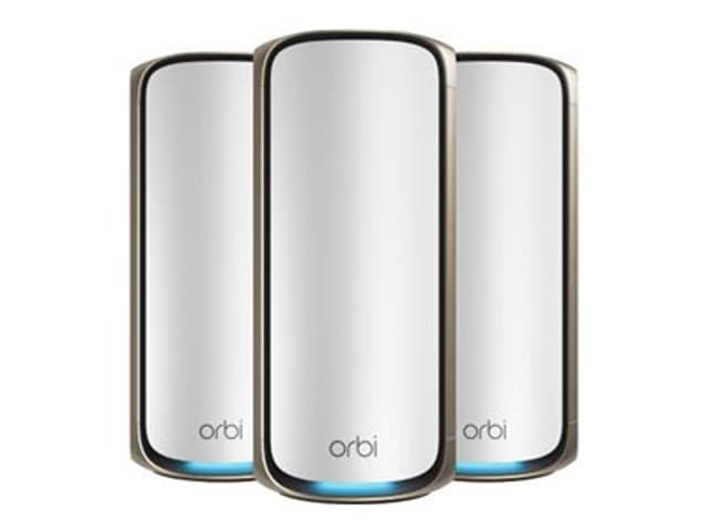 Netgear Orbi 970 WiFi 7 Mesh White 3-pack 