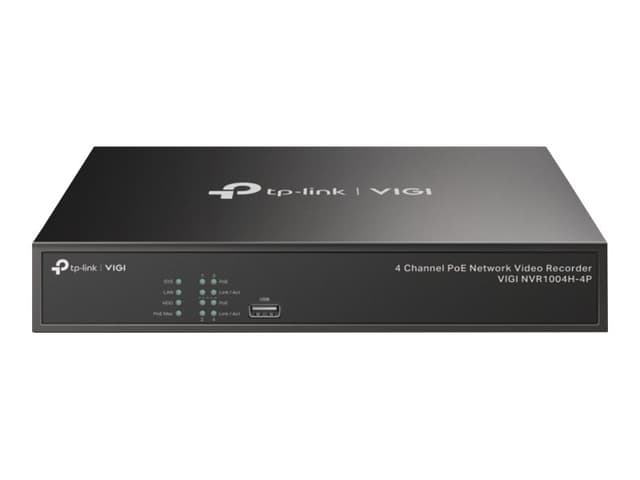 TP-Link Vigi NVR1004H 4-Channel PoE NVR (VIGI NVR1004H-4P)