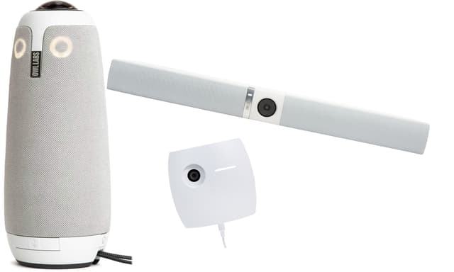 Owl Labs Meeting Owl 3 + Owl Bar 4K Conference Camera Speaker + Whiteboard Owl Camera (5020007375)