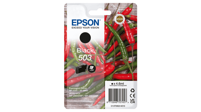 Epson Bläck Svart 503 4.6ml (C13T09Q14010)