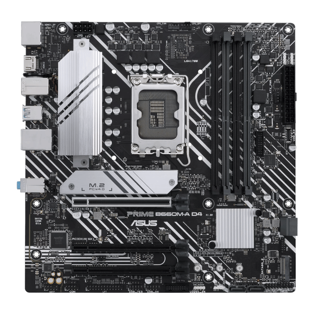Prime B660M-A D4 DDR4 LGA 1700 Micro-ATX Moderkort (90MB19K0-M1EAY0)