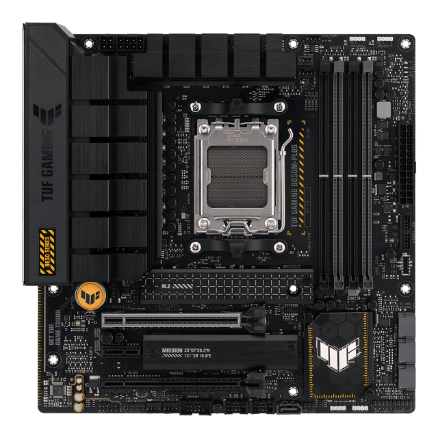TUF GAMING B650M-PLUS AM5 Micro-ATX Moderkort (90MB1BG0-M0EAY0)