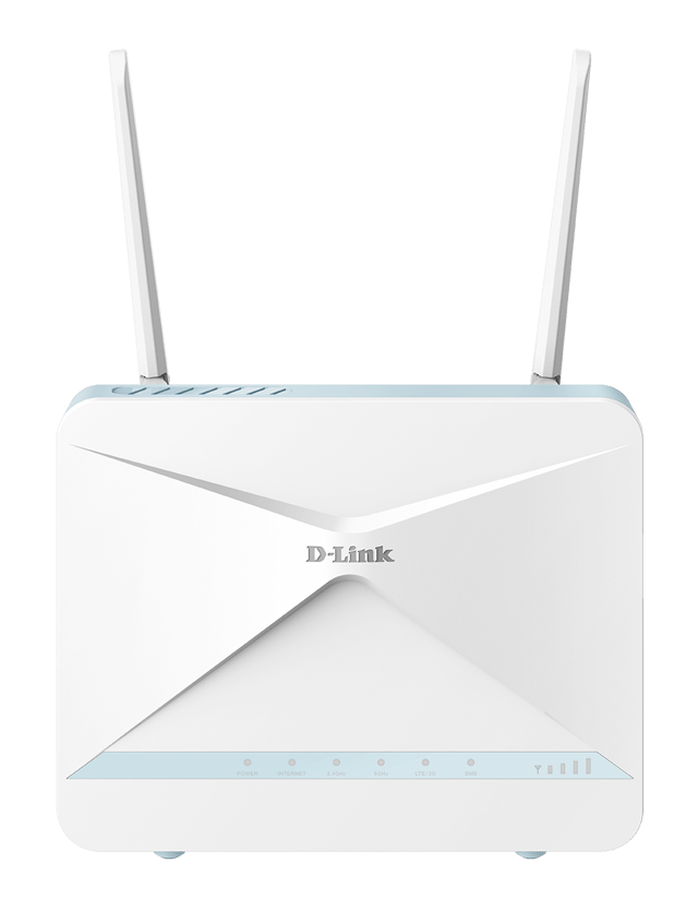 D-Link EAGLE PRO AI trådlös router Gigabit Ethernet Singel-band (2,4 GHz) Vit (G416/E)