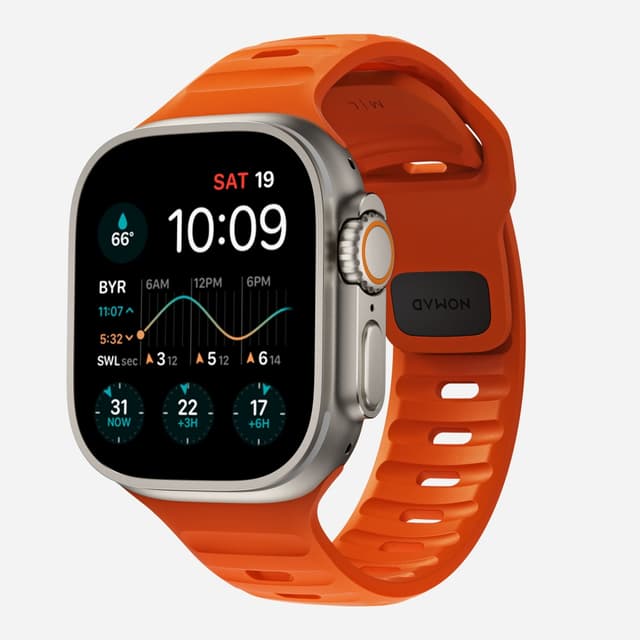 Nomad Apple Watch Sport Band 45mm/44mm/42mm Ultra Orange (NM00736685)