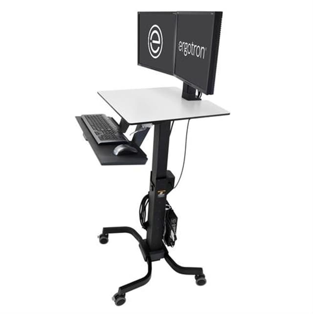 Ergotron WorkFit-C Dual Sit-Stand Workstation (24-214-085)