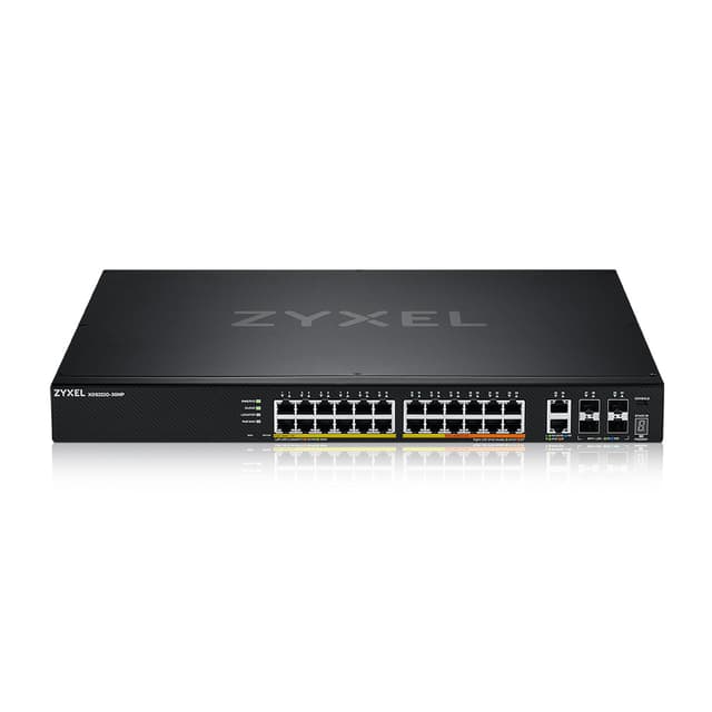 Zyxel Nebula XGS2220 24-Port 2x10G 4xSFP+ PoE 400W Switch