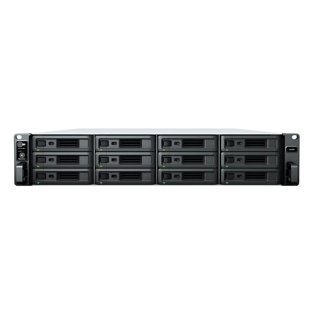 Synology SA SA6400 NAS- & lagringsservrar Rack (2U) EPYC 7272 32 GB DDR4 DiskStation Manager Svart (SA6400)