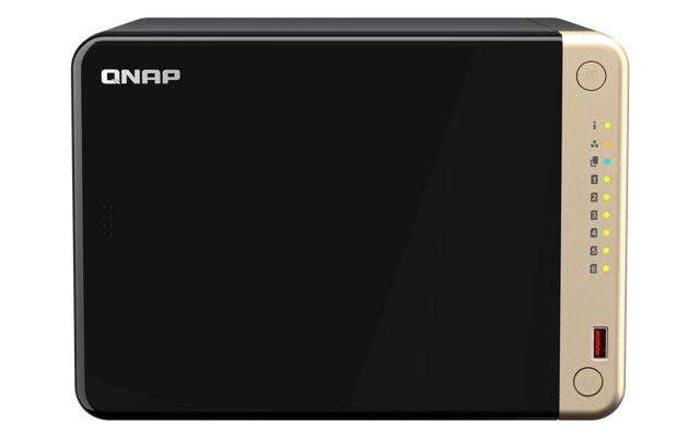 QNAP TS-664-8G 6-Bay Desktop NAS-Server (TS-664-8G)