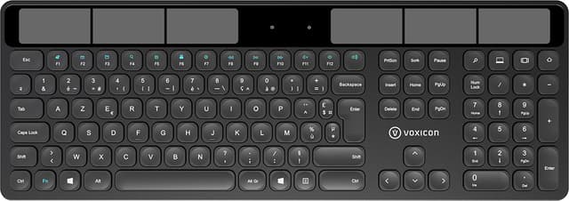 Voxicon Wireless Keyboard SO2WL Black ISO France Trådlös Fransk (DK-SO2WL-B/FR)