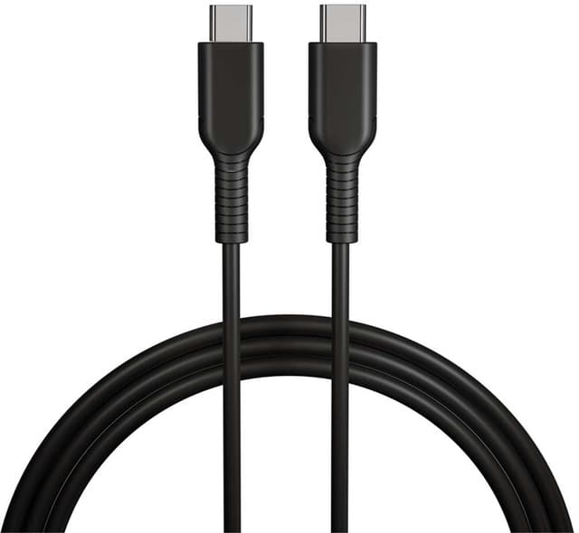 Cirafon Usb 2.0 Type C Male - Type C Male 1m Black 1m USB-C USB-C Sort