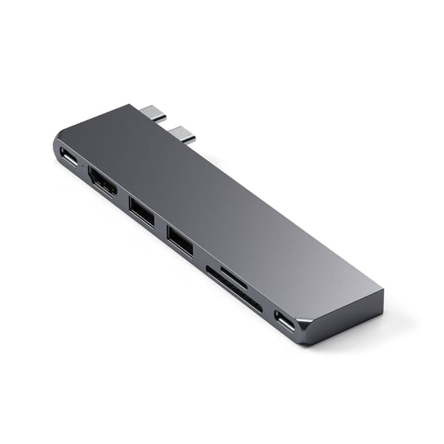 Satechi ST-HUCPHSM dockningsstationer för bärbara datorer Dockning USB 3.2 Gen 2 (3.1 Gen 2) Type-C Grå USB-C 3.2 Gen 2 (3.1 Gen 2) (ST-HUCPHSM)