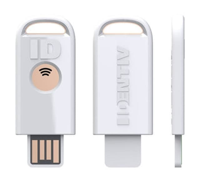 Identiv uTrust FIDO2 NFC+ Security Key USB-A (905601-6)