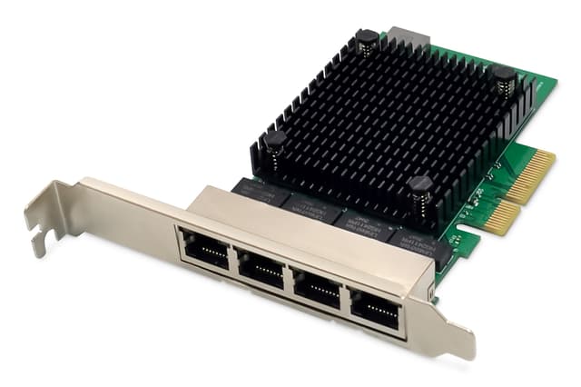 Digitus 4-Port 2.5 GbE PCIe Network Card (DN-10136)