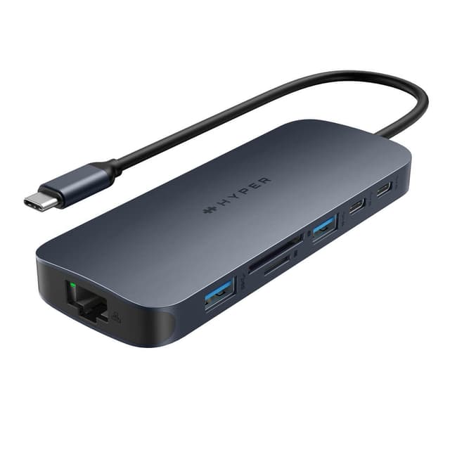 Hyper HyperDrive Next 10 Port USB-C Hub USB-C 3.2 Gen 2 (3.1 Gen 2) (HD4005GL)