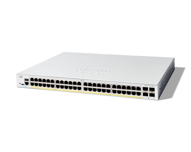 Cisco Catalyst C1300 Managed 48x1GbE 4x10GbE SFP+ PoE 740W Switch (C1300-48FP-4X)