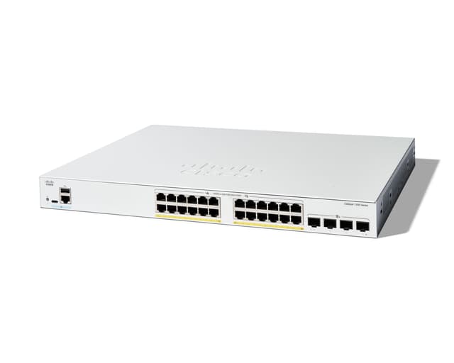 Cisco Catalyst C1300 Managed 24x1GbE 4x10GbE SFP+ PoE 375W Switch