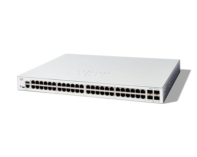 Cisco Catalyst C1300 Managed 48x1GbE 4x10GbE SFP+ Switch (C1300-48T-4X)