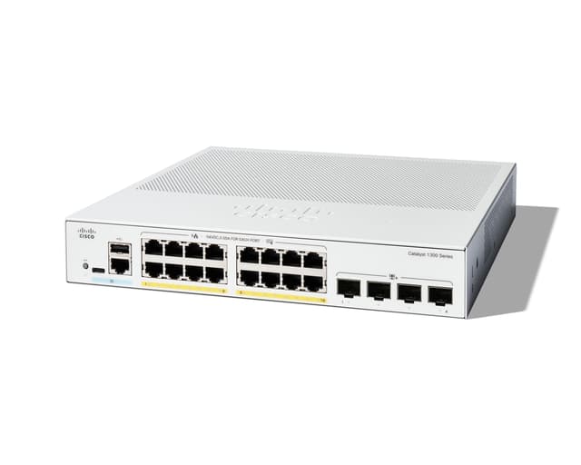 Cisco Catalyst C1300 Managed 16x1GbE 4x10GbE SFP+ PoE 120W Switch 