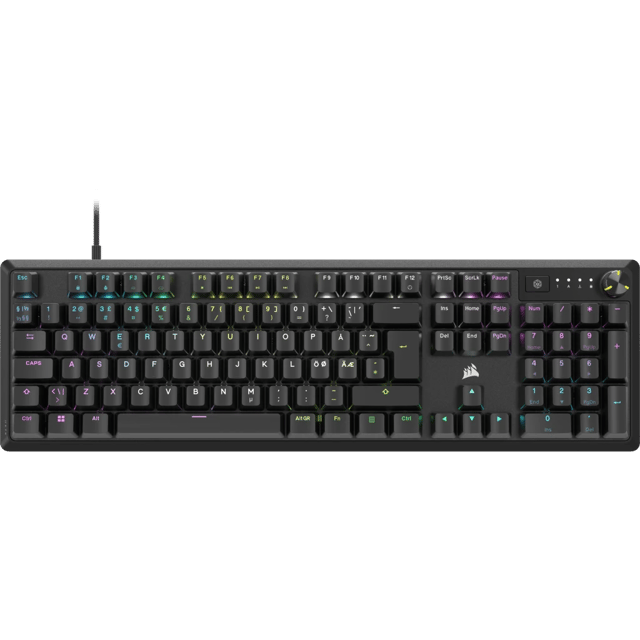 Corsair K70 Core MLX Red Kabel CORSAIR MLX Red Nordisk (CH-910981E-ND)