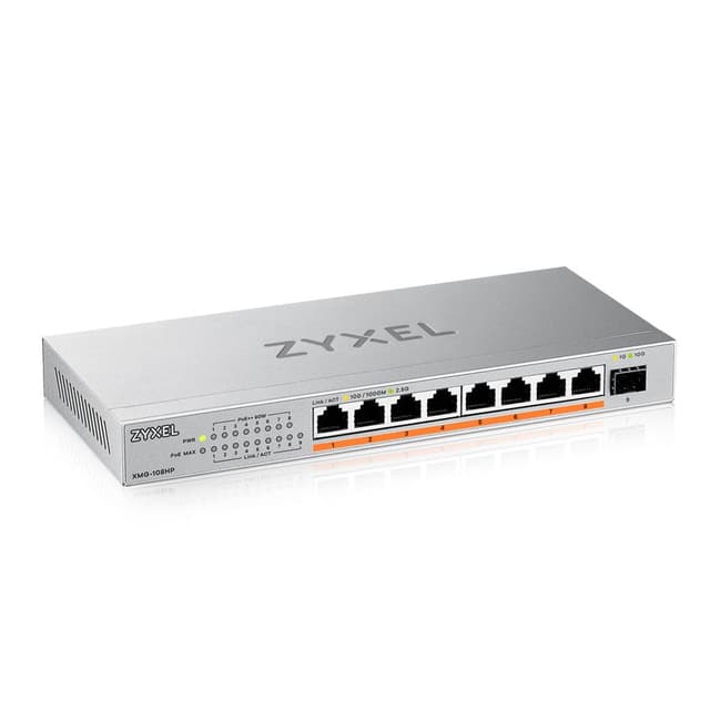 Zyxel XMG-108HP 8-Port 2.5 Gigabit PoE 100W Switch 