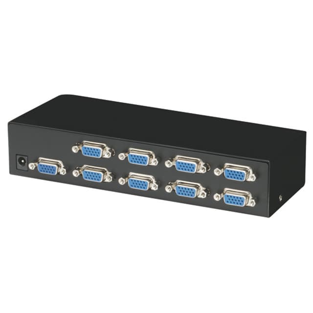 Black Box Compact VGA Video Splitter - 8-Port (AC1056A-8)