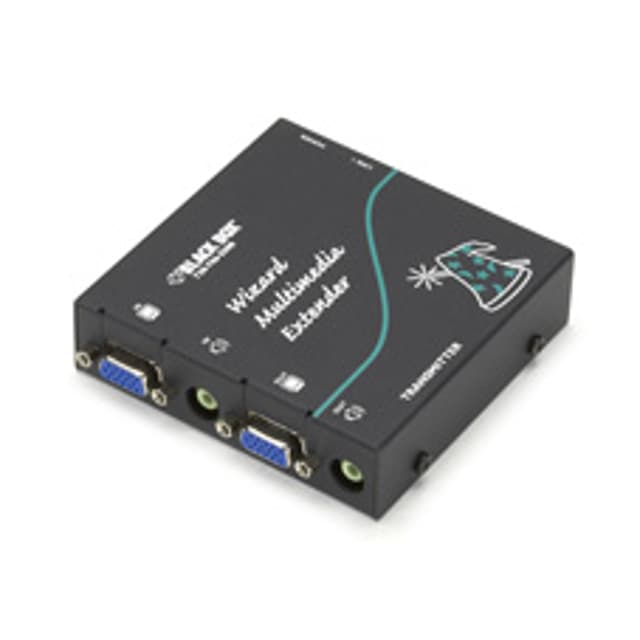 Black Box Wizard Multimedia Extender Single Video/Stereo Audio Transmitter (AVU5001A)