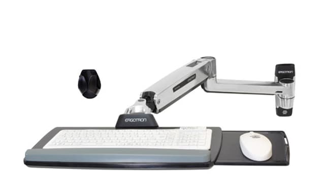 Ergotron LX Sit-Stand Wall Mount Keyboard Arm (45-354-026)
