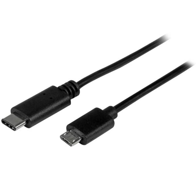 Startech USB 2.0 TYPE C - Micro USB 1M 1m USB-C Micro USB-B Svart (USB2CUB1M)