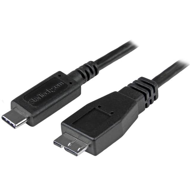 Startech USB 3.1 Type C - Micro B 1m USB-C Micro USB-B Svart (USB31CUB1M)