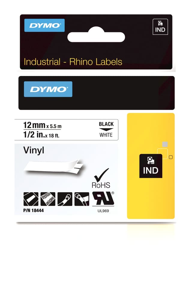 Dymo RhinoPRO Coloured Vinyl (18444)