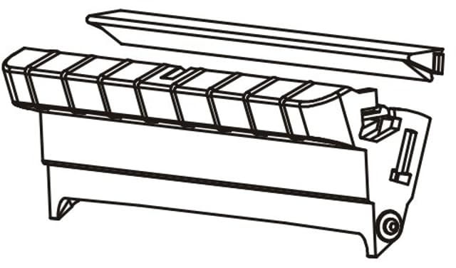 Zebra Front Bezel Dispenser - Gk/Gx 420D (P1027135-044)
