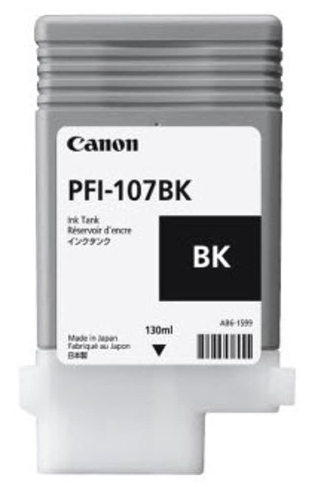 Canon Bläck Svart PFI-107BK (6705B001)