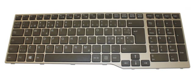 Fujitsu Keyboard Black (Nordic) (FUJ:CP629322-XX)