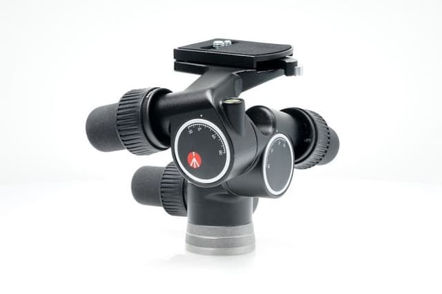 Manfrotto 405 stativhuvuden Svart Gjuten aluminium 1/4, 3/8" (405)